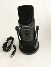 Samson G-Track Pro Microfono a condensatore USB con supporto e cavo funziona benissimo!