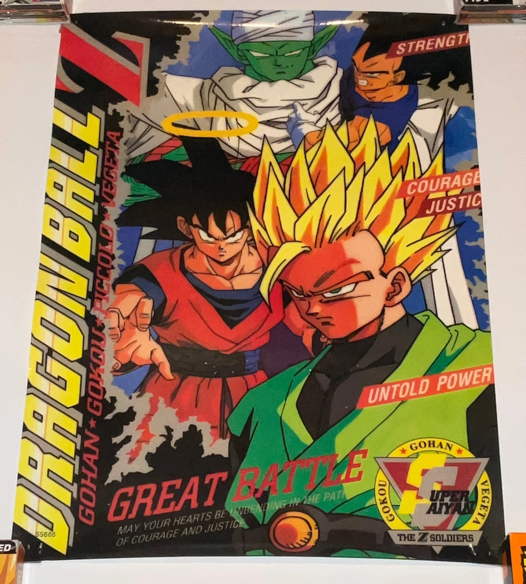 Dragon Ball Z Poster In Collectible Dragonball Z Anime Items for