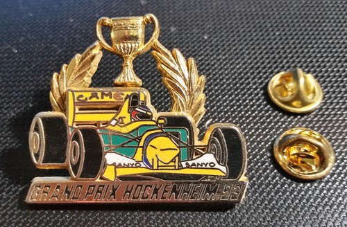 Formel 1 Motorsport Pin Grand Prix 1993 Hockenheim Ford Schumacher 40x34mm