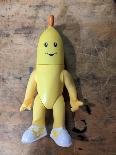 Tomy Bananas im Pyjama Figur Puppe Sammlerstück 5 Zoll Puppe 1996 KEINE KLEIDUNG GRATIS S/H - Bild 1 von 8