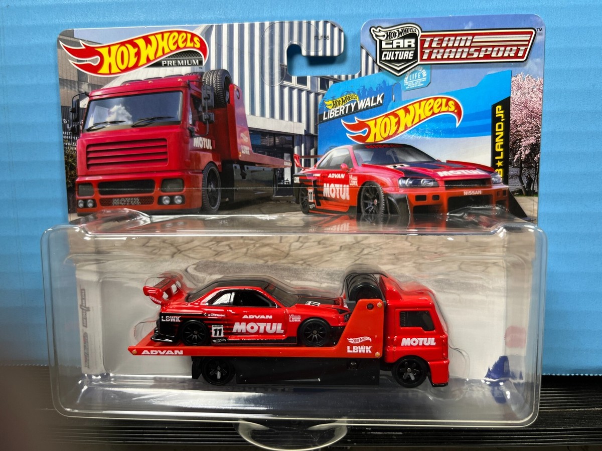 ホットウィール チームトランスポート ニッサンスカイライン LB-ER34