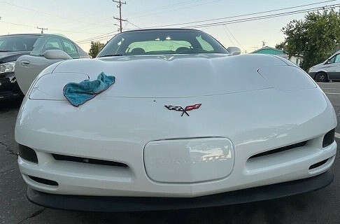 UNPAINTED aftermarket Cover/bumper Filler/license plate for Corvette C5 97-04 - Picture 4 of 6