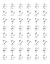 48 DOVE ENVELOPE SEALS LABELS STICKERS 1.2" ROUND