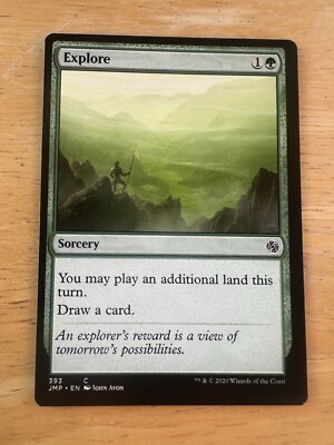 1x MTG Explore Jumpstart 393 Regular Common NM-M
