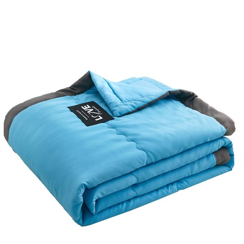 Ice Blanket Summer Lightweight Cooler Quilt Double Cold Effect Blanket US - Picture 5 of 38