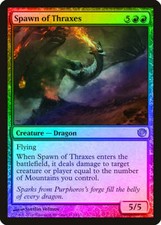 Spawn of Thraxes FOIL Journey into Nyx NM Red Rare MAGIC MTG CARD ABUGames