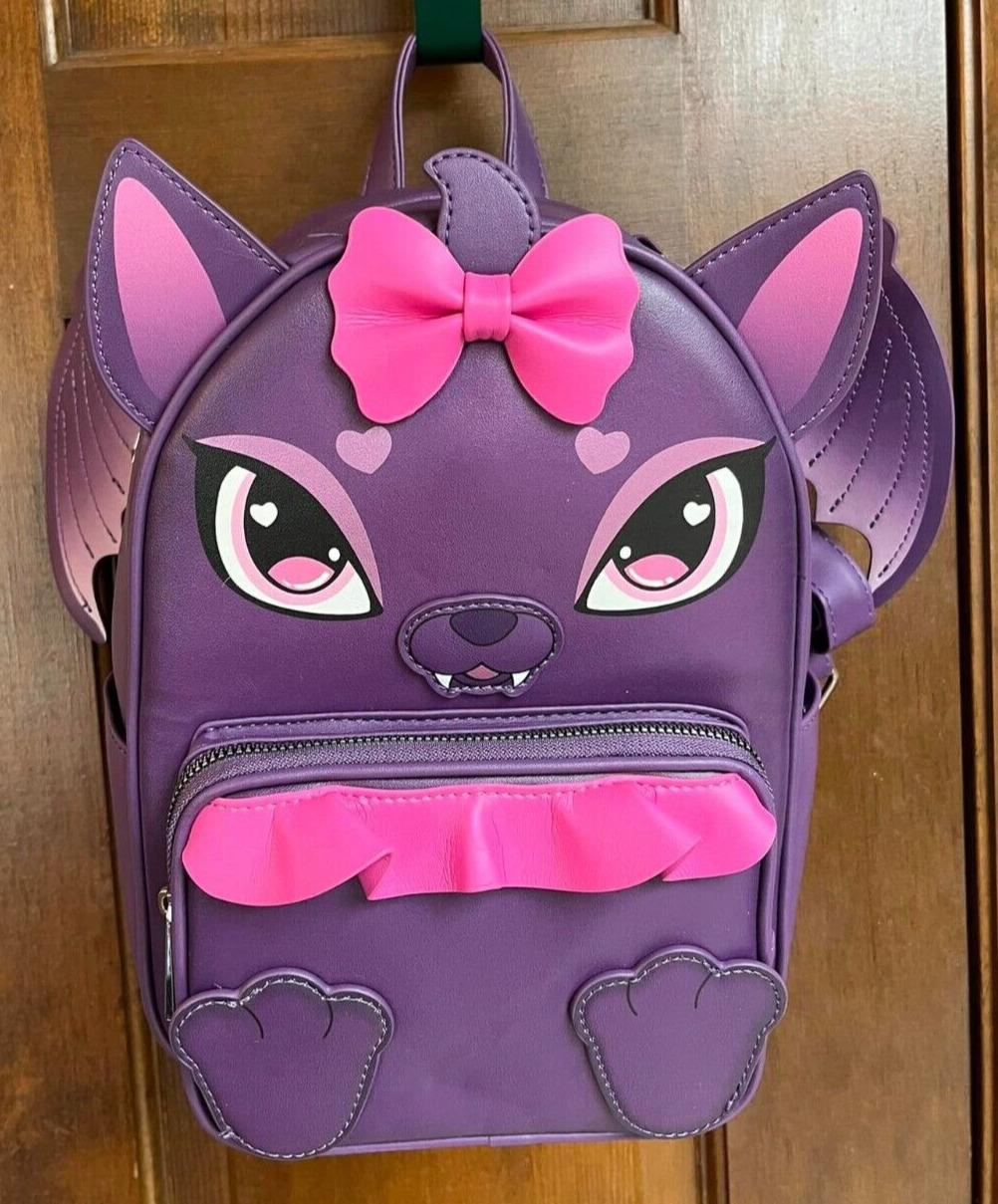 New Monster High Draculaura Purple Bat Backpack Mattel Count Fabulous W tags