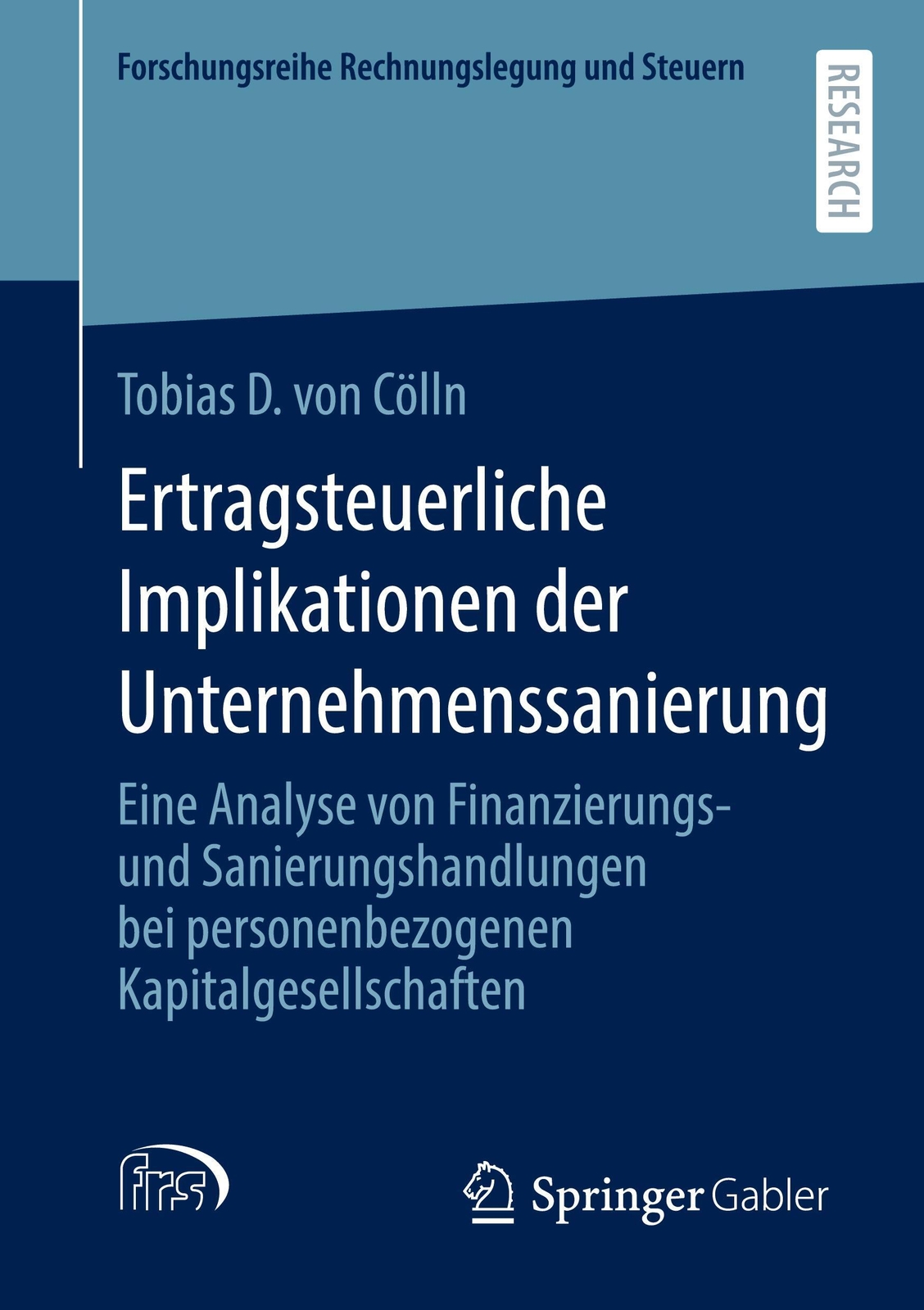 Thumbnail - Ertragsteuerliche Implikationen Der Unternehmenssanierung | Tobias D.
