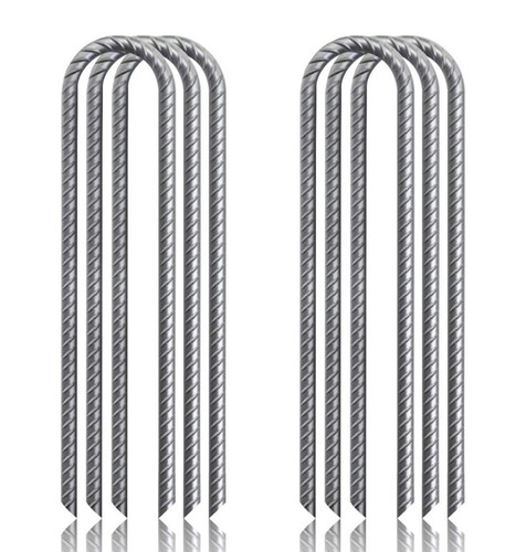 6 x Rebar Stakes U-Shaped 30cm