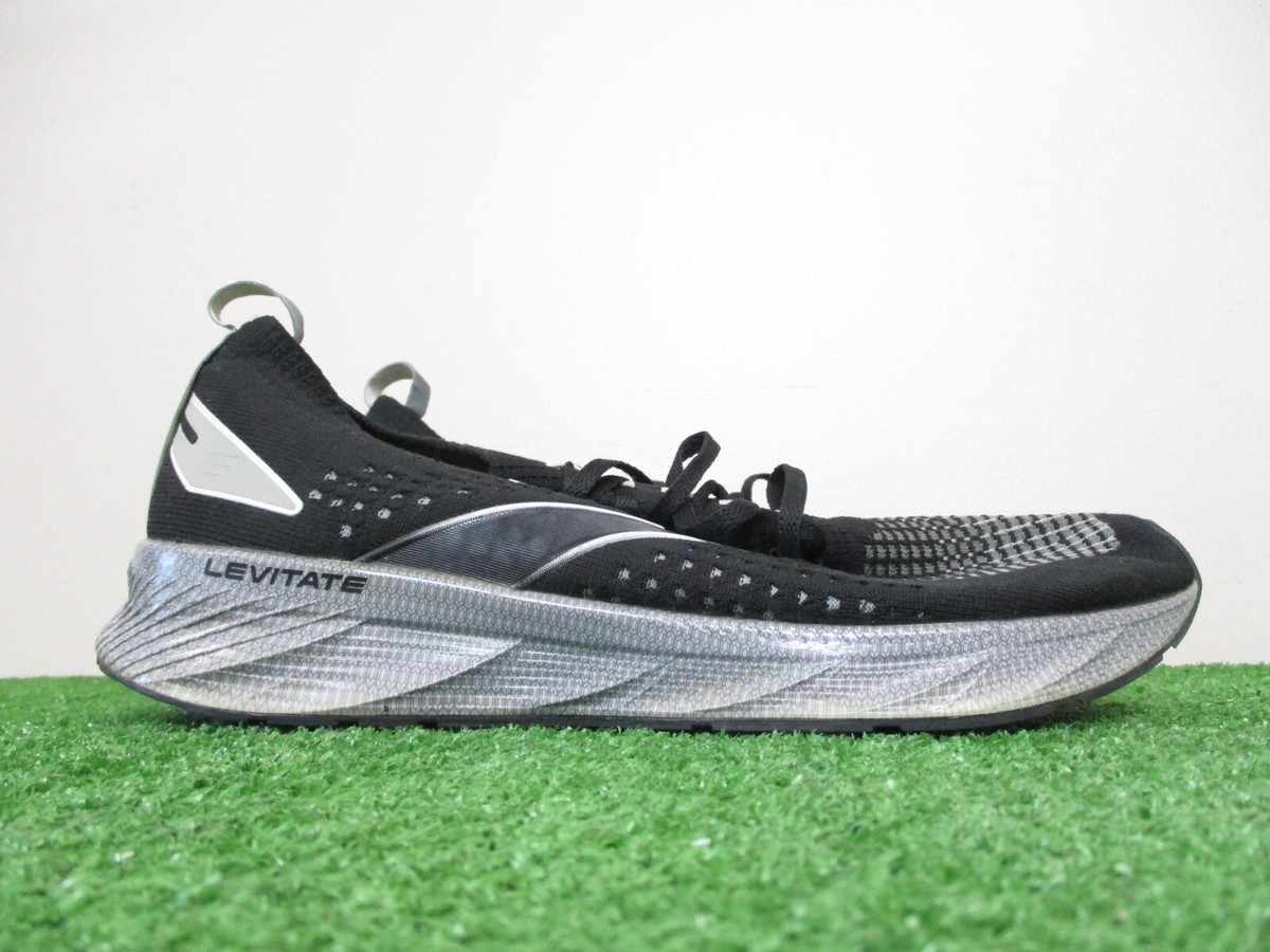 Brooks Levitate StealthFit 6 Shoes Mens 9.5 Black Grey 