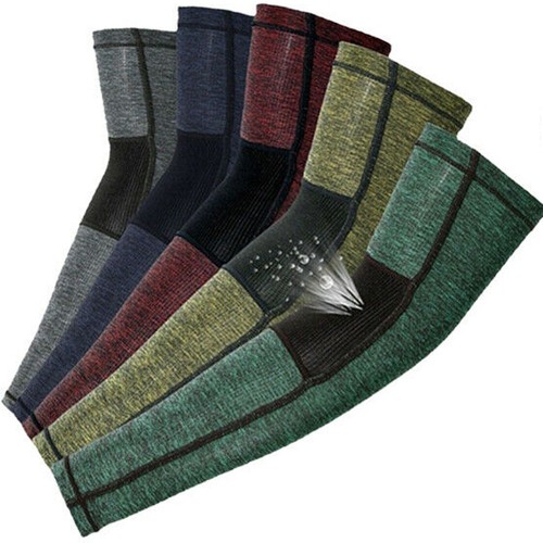 Outdoor Sports Arm Sleeves Basketball Running UV Sun Protection Protective Gear - Picture 12 of 21