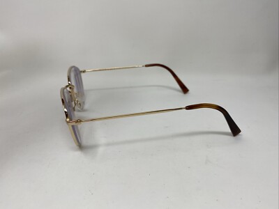 Warby Parker Hawkins 2403 Glasses 54-19-145 Polished Gold Eyeglass Frames Only Hawkins Eyeglasses in Polished Gold — Wide | Warby Parker main image 4