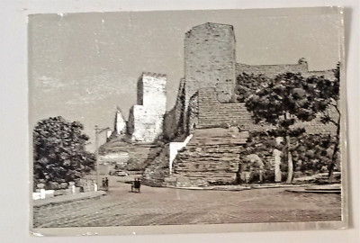 E N N A, Castle of Lombardy and Torre Pisana, beautiful postcard travelled 4.8.1972