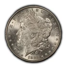 1891-S $1 Morgan Silver Dollar - BU Semi Key Date - SKU-B4536