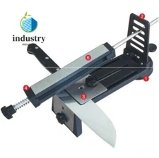 Fix-angle Professional Knife Sharpener System Diamond Sharpening Stone Whetstone