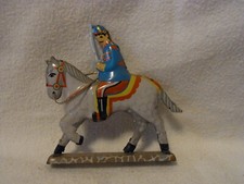 Soldier with Saber on Horse Tin Toy J