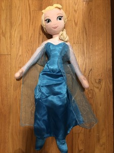 Disney Frozen Elsa 28 Large Plush Ice Princess Doll Stuffed Toy Ebay