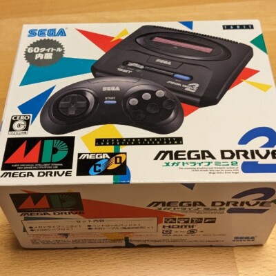SEGA Mega Drive Mini 2 Console HAA-2524 60 Built-in Games HDMI