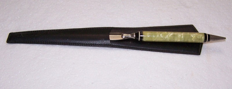 Vintage Fancy Pencil with Attached Letter Opener in Case