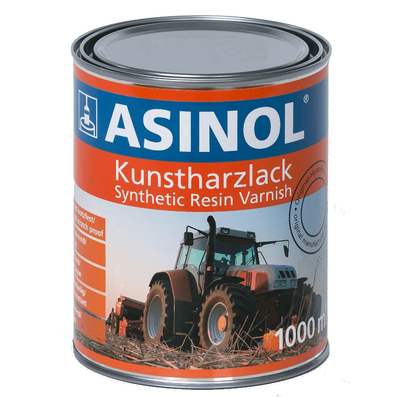Kunstharzlack RAL Farbtöne 1000 ml Lack Farbe RAL-Farben 1 Liter Dosen ASINOL