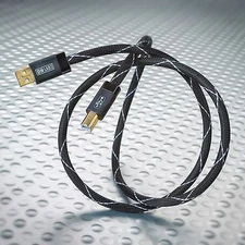 DH Labs Silver Sonic USB 4 meter  Standard USB Cable. USB-A to USB-B