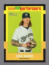  2020 Topps Heritage New Age Performers #NAP12 Josh Hader - Brewers