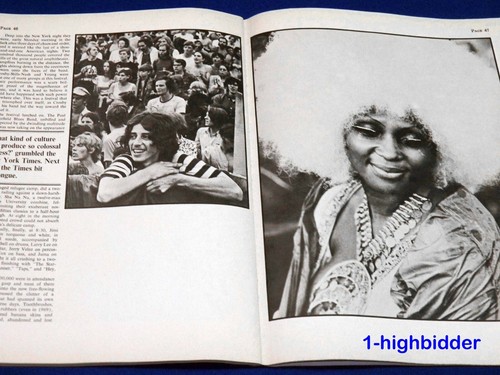Vintage 1969 Rolling Stone Woodstock Special Report 1st Ed. Hendrix CCR Joplin - Picture 11 of 12