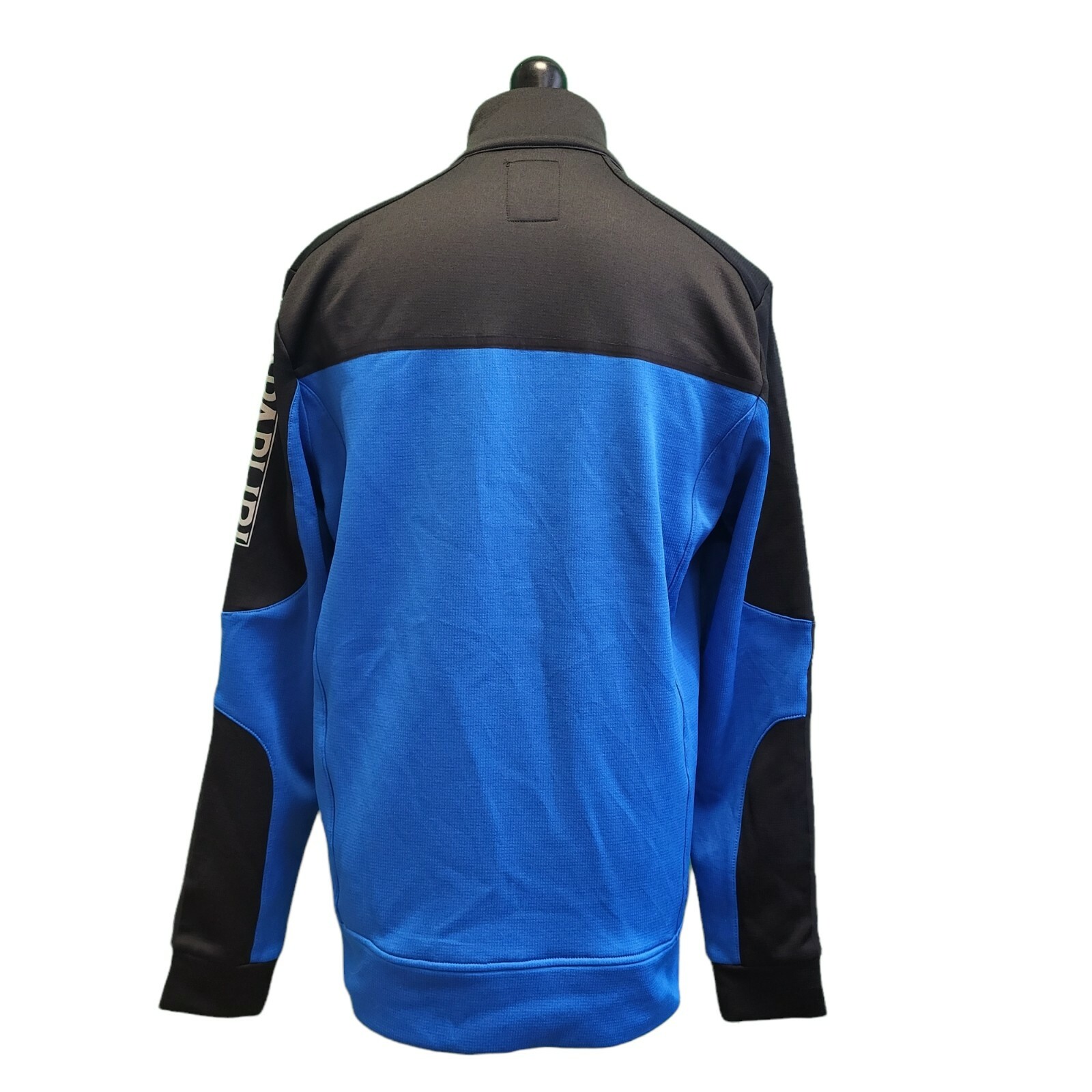 Vintage Napapijri Walking Jacket Blue Hiking Track Style XL eu 56 Men's image 4