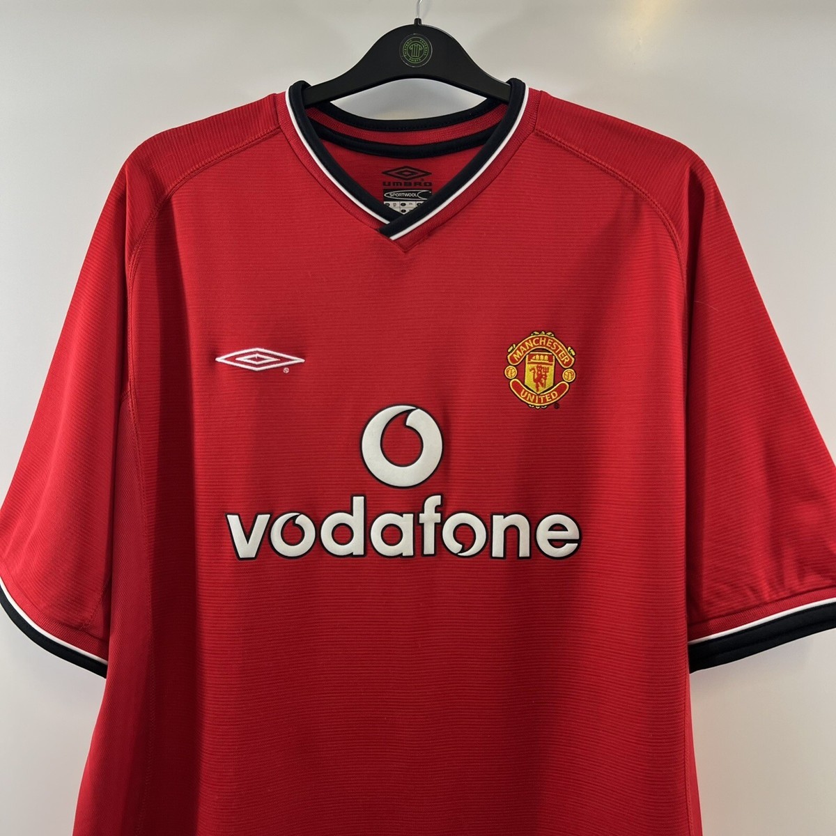 Manchester United Home Football Shirt 2000/02 Adults XXL