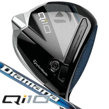 TaylorMade Q i10 Driver 10.5deg RH DiamanaBlue TM50 graphite Flex Regular HC New