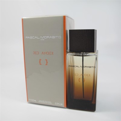 RED AMBER by Pascal Morabito 100 ml/ 3.3 oz Eau de Toilette Spray NIB