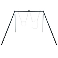 Steel Target Stand with Extra-wide Footprint-AR500 Shooting - Extremely Portable