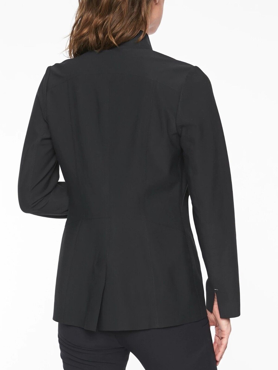Athleta Cosmic Blazer Jacket, Black Extra Small #350837