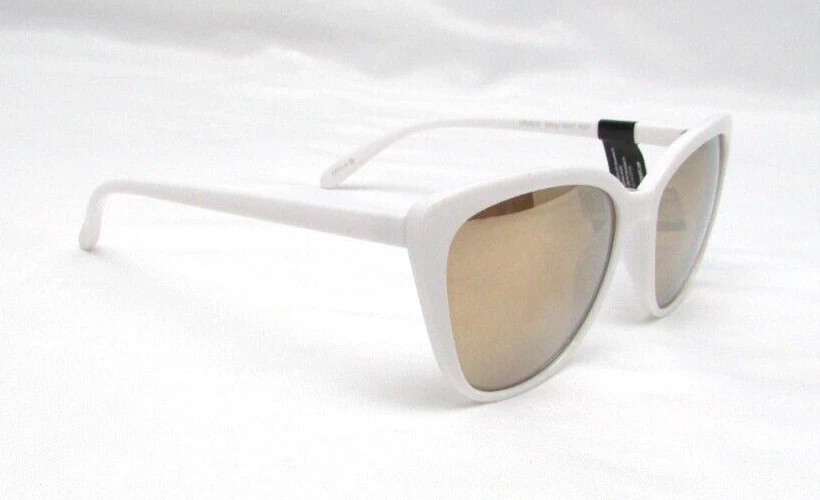 Foster Grant Women's Mirrored White Sunglasses MACY WHT 100% UV Protection - Picture 2 of 6