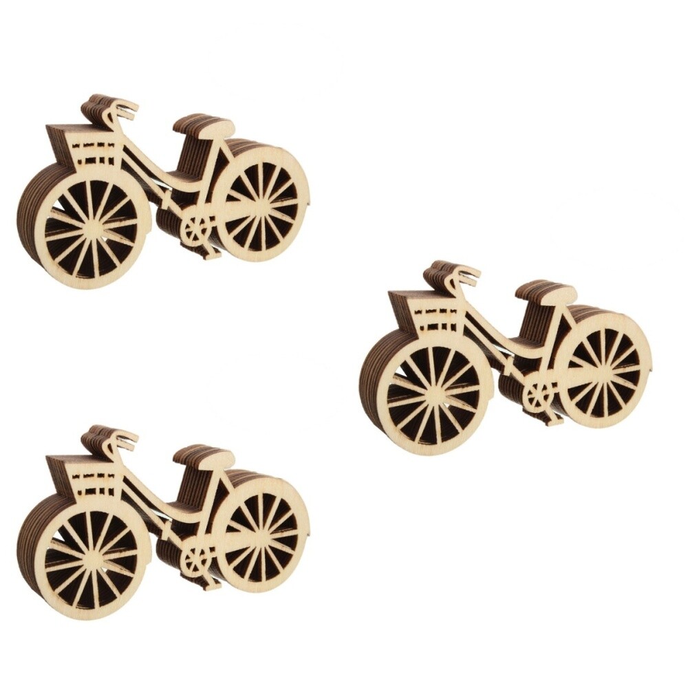 30 PCS Bamboo Blank Wood Slices Wooden Christmas Decorations eBay