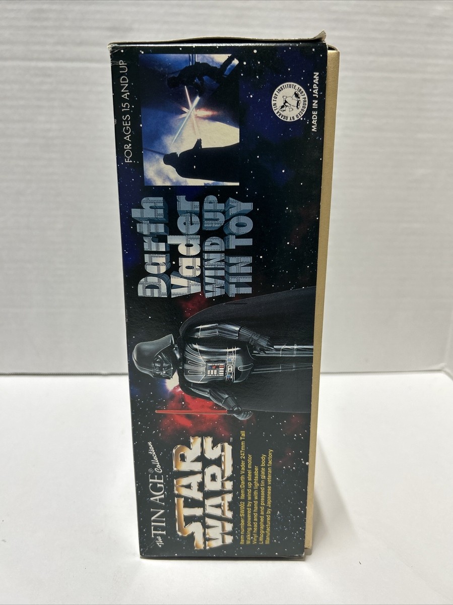 Star Wars Darth Vader wind up tin toy Osaka Toy Institute 1997 Tin