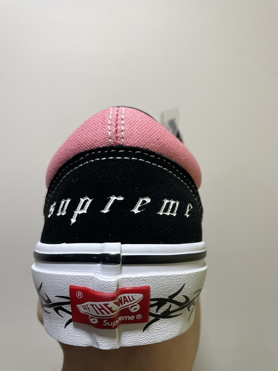 Supreme Vans Skate Old Skool Pink (size 9) | eBay