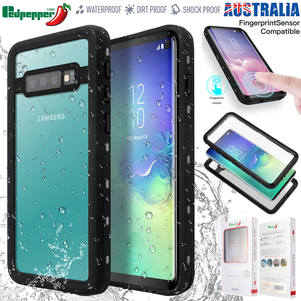 Ubuy Best Waterproof Case For Galaxy S10 For Samsung Galaxy S10