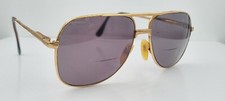 Vintage Marcolin 6154 Gold Pilot Metal Sunglasses Italy FRAMES ONLY