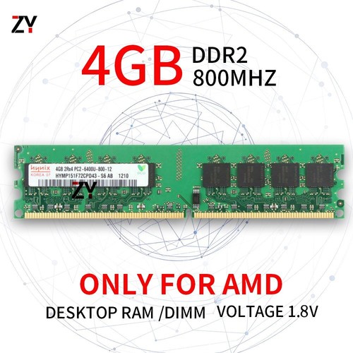 4GB 2GB 1GB DDR2 2Rx4 PC2-6400 800MHz 1.8V 240Pin AMD Desktop RAM For Hynix LOT - Picture 9 of 11