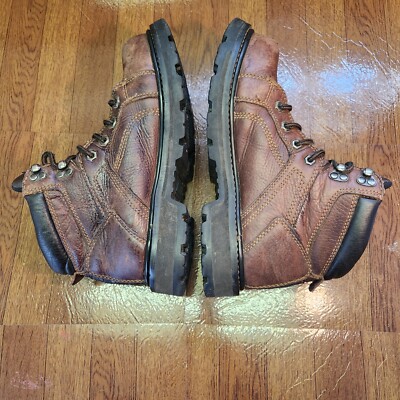 Mack Boots Mens Size 7 Steel Toe Gorman Work Shoes Leather  display picture 1
