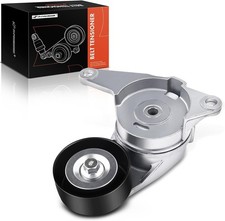 Belt Tensioner Assembly with Pulley Compatible with Chevrolet Equinox Impala