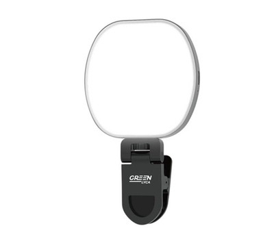 RGB Handy Fotolicht Clip LED Selfie Licht 1500 Lux für Smartphone Kamera Vloggin
