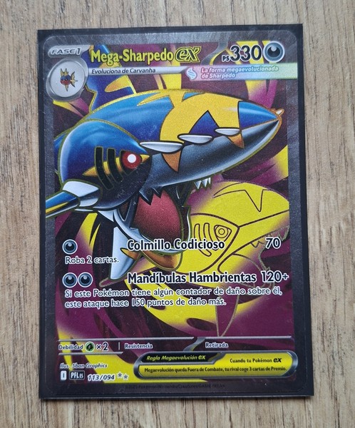 Mega-Sharpedo EX 113/094 FASE 1