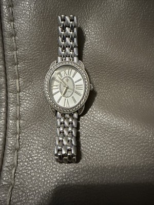 Judith Ripka Ladies Madison, MoP Dial, CZ, cal. Ronda 763, 40mm, 1J Quartz Watch