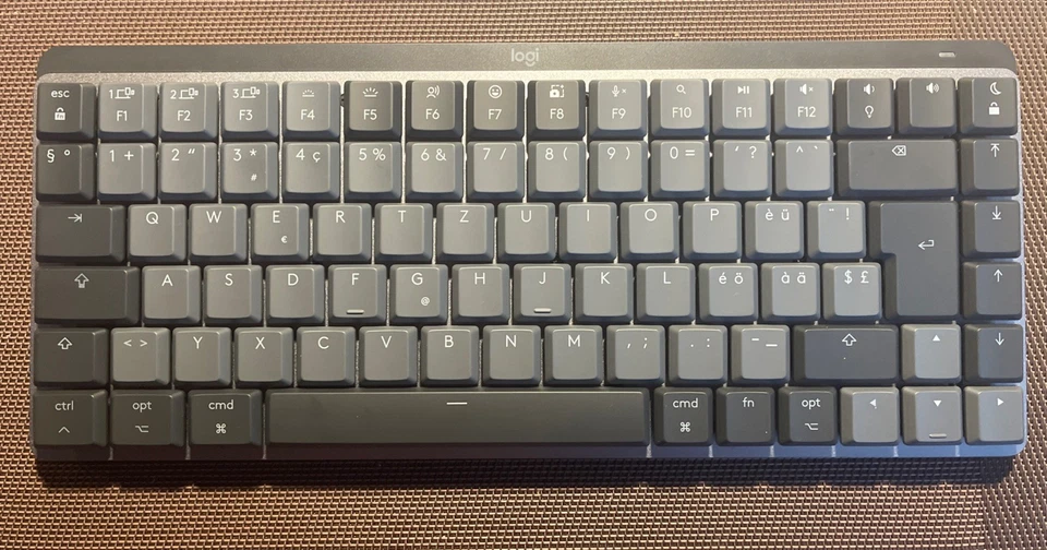 Logitech MX Mechanical mini Tastatur kabellos anthrazit (taktile Tasten)