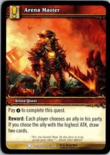 Arena Master Drums 245 / 268 Massive Black 2008 World of Warcraft CCG TCG