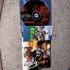 Sega Dreamcast House Of The Dead 2 broken case