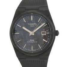 Tissot PRX Powermatic 80 Men s Wristwatch 40MM Carbon Automatic Black Dial T137.