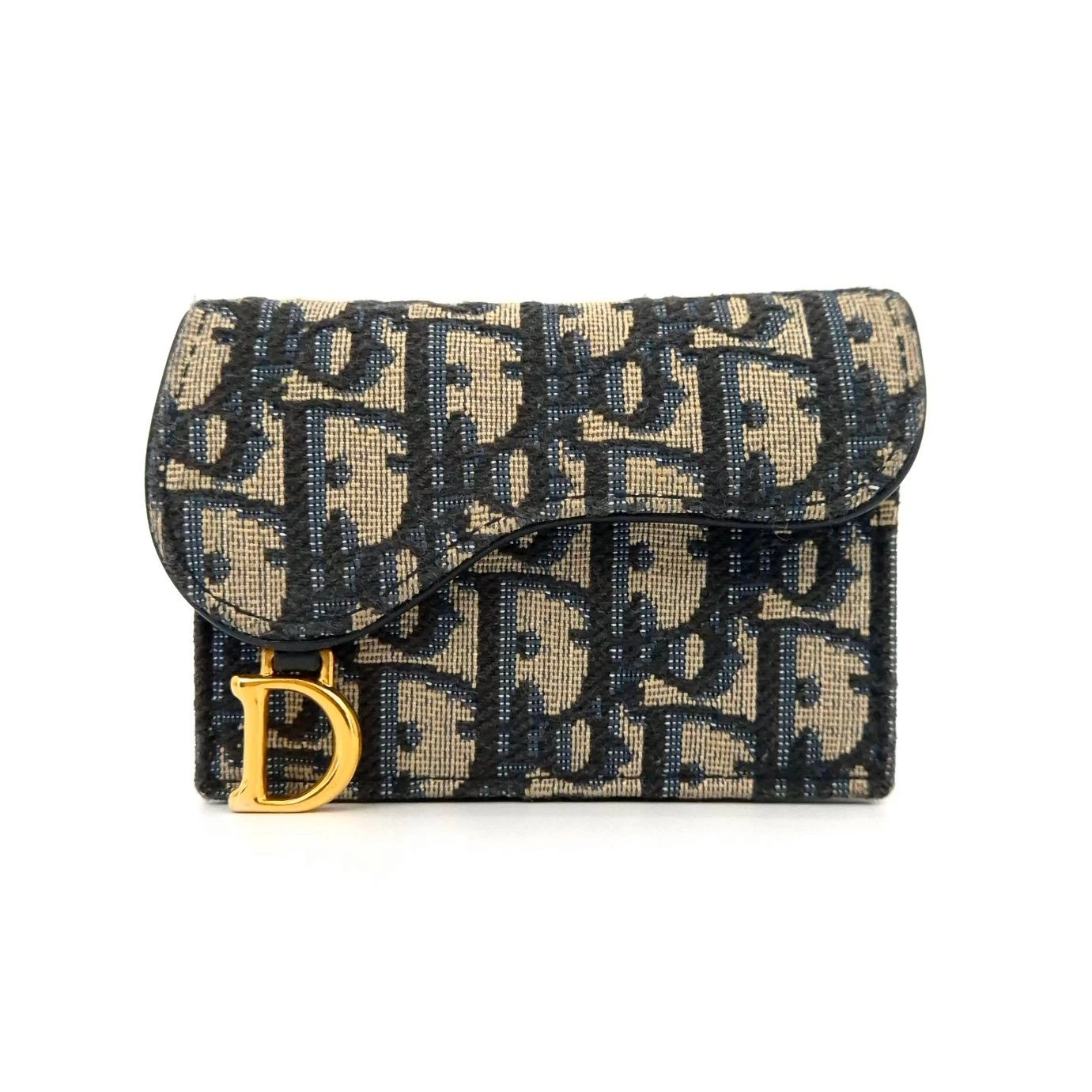 Porte carte selle oblique Dior 12345 133468206